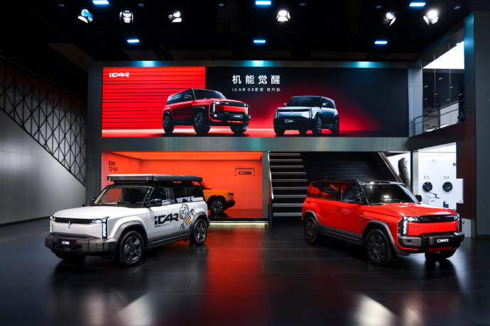 奇瑞 iCAR 03T 纯电 SUV 上市：续航超 500km，售 13.98 万元起