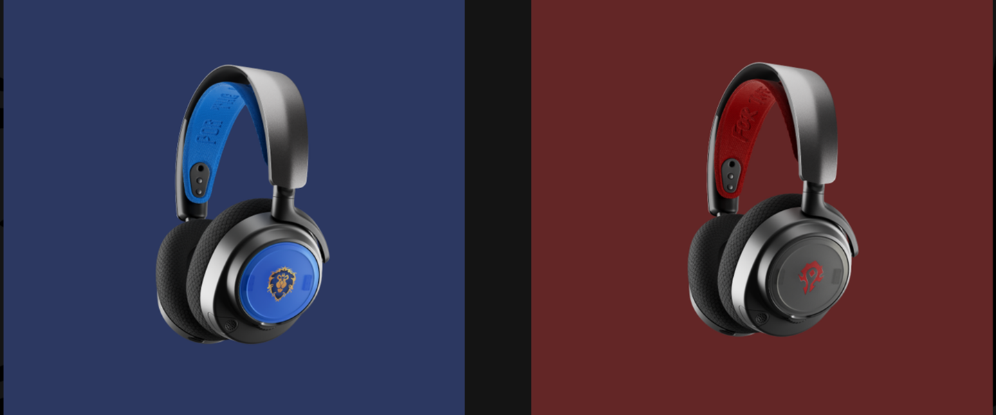 赛睿发布《魔兽世界》二十周年纪念限量版外设,含耳机、鼠标、鼠标垫等