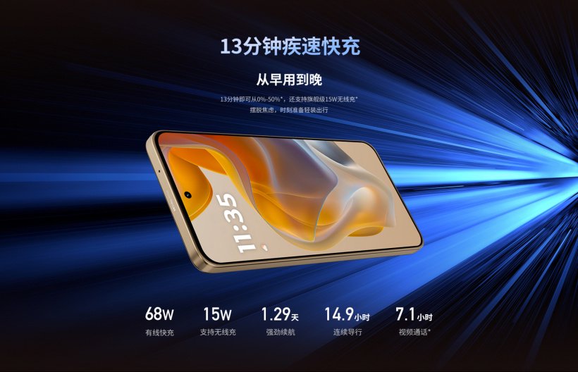 联想摩托罗拉 moto S50 手机 9 月 5 日发售:天玑 7300 处理器、68W 快充