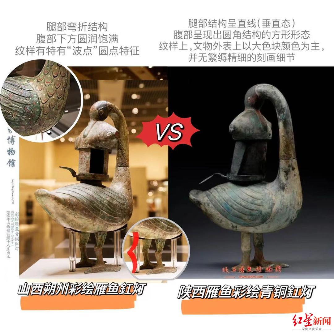 陕历博文创产品被指抄袭 举报人回应争议:文物二创无需博物馆授权,创作来源于山西文物