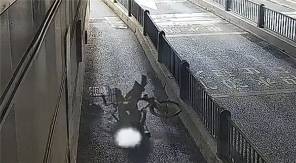 女子拿手机骑单车摔倒:抢救无效后身亡