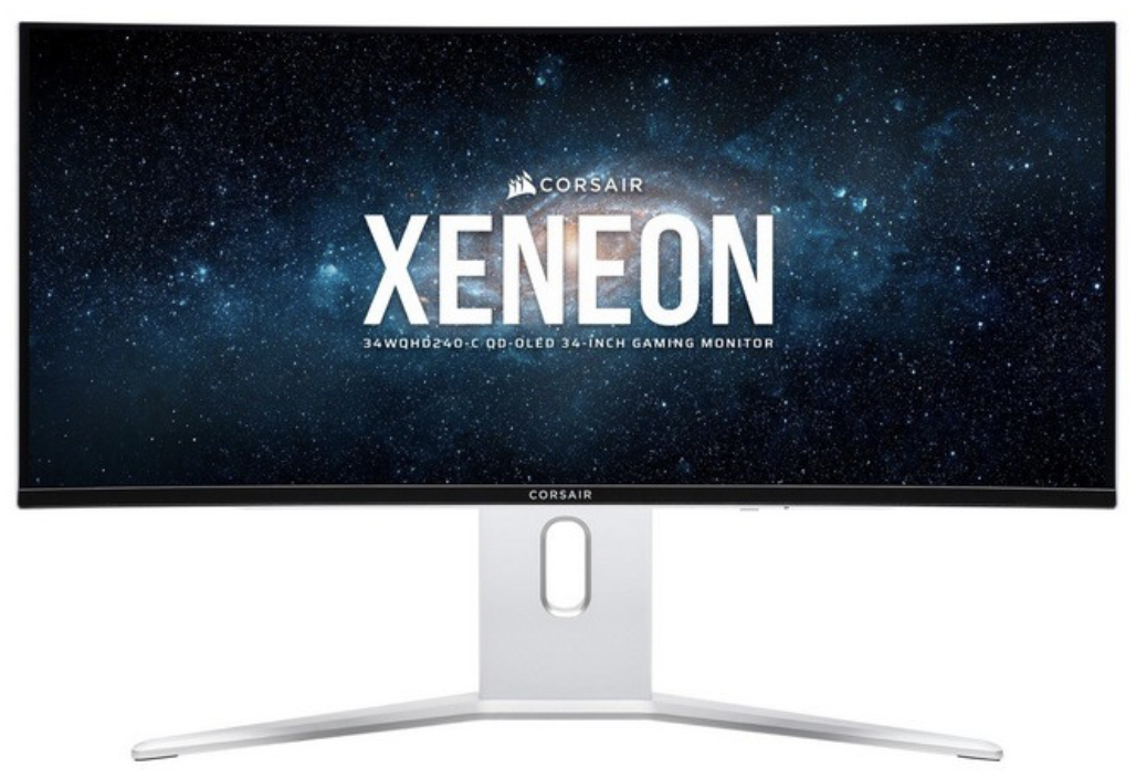 美商海盗船 34WQHD240-C 显示器海外开售:34 英寸 2K 240Hz 曲面 OLED,1199 美元