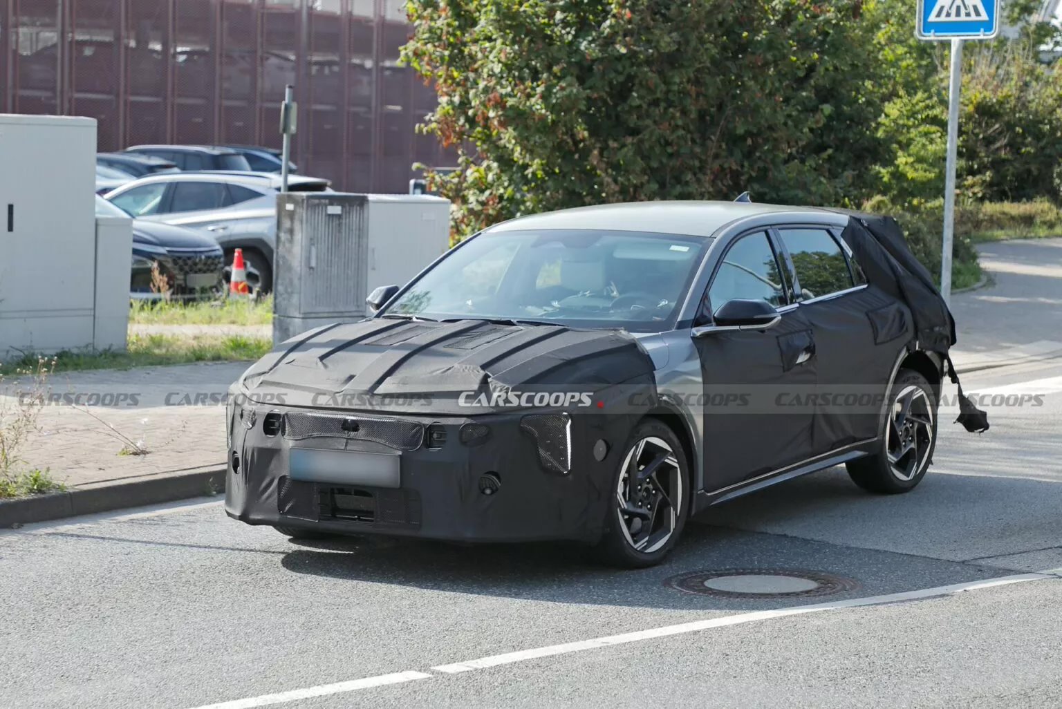 起亚 K4 / Ceed Hatchback 掀背车路测照曝光