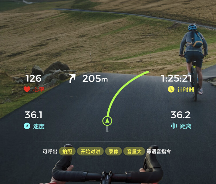 奇点临近推出 QIDI Vida 骑行运动眼镜:AR 码表 / 北斗导航、可作运动相机 / 蓝牙耳机,3498 元起