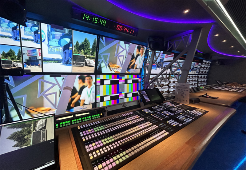 川台4K超高清转播车交付仪式和云制播生态联合实验室揭牌仪式 在北京成功举行