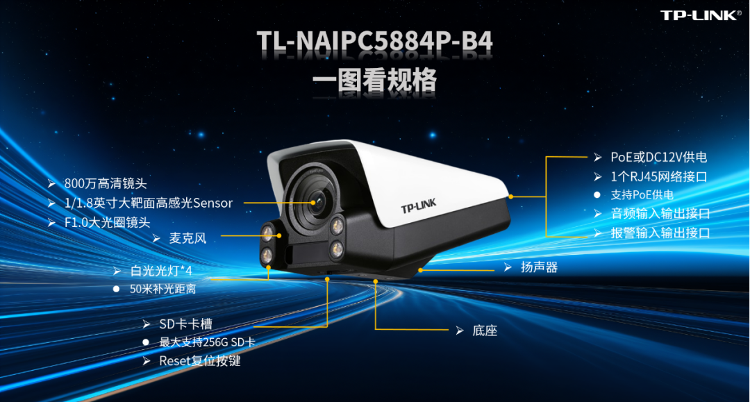 普联推出 TP-Link 物流专用摄像机及停车场专用 8MP 超清摄像机