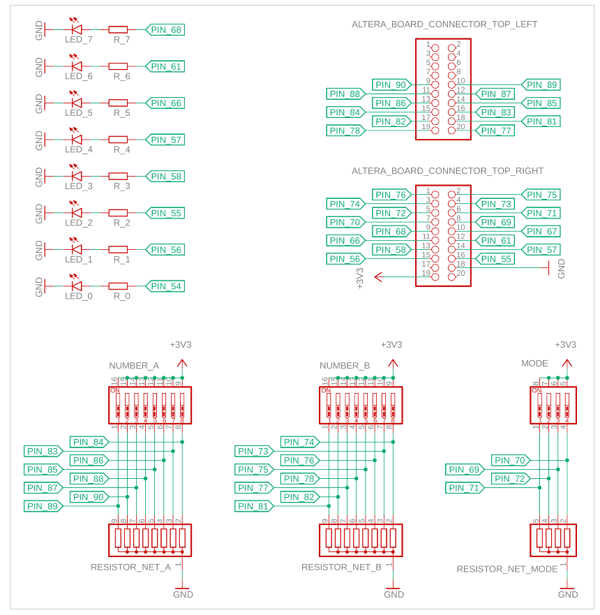 •图10。带开关输入和LED输出的定制PCB电路图。图片由KristijanNelkovski提供