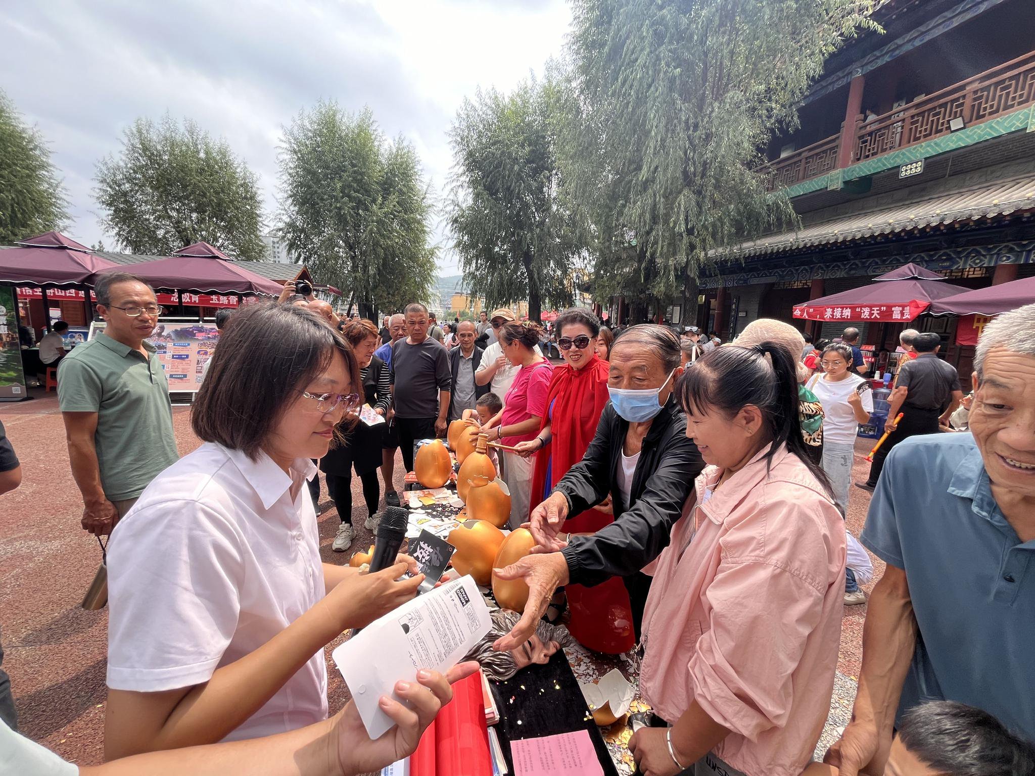 多样化的活动形式(中国人寿寿险临汾分公司供图)