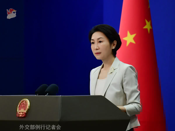 毛寧資料圖。圖源:外交部網站