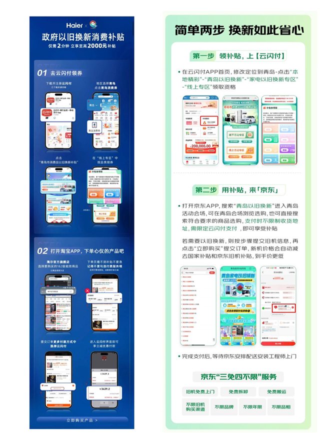(淘宝、京东使用以旧换新补贴流程)