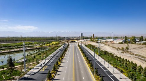 肃州区飞天南路市政管网建设工程道路建成通车(图1) 肃州区飞天南路市政管网建设工程道路建成通车(图1)