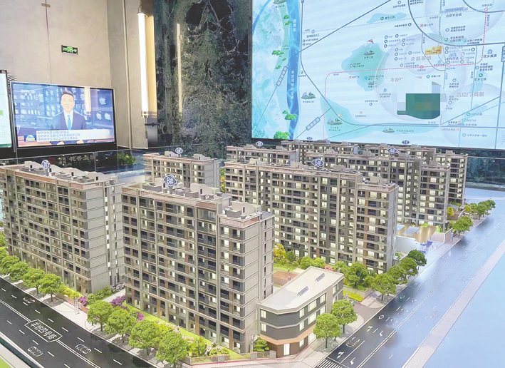 北京丰台一新盘售楼处现场。每经记者 陈梦妤 摄
