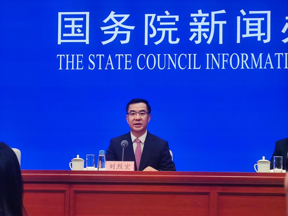 国家数据局局长刘烈宏。本报记者 杨洁 摄