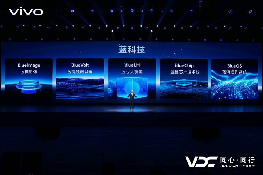 vivo高級副總裁、首席技術官施玉堅現場演講