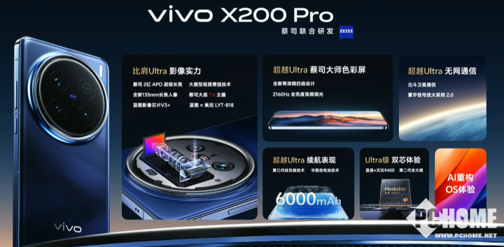 vivo X200系列发布 灭霸影像传承4299元起售