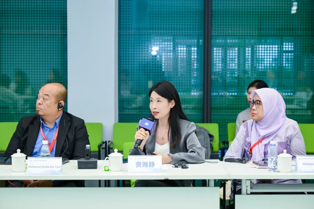 图:达实智能市场部经理黄雅静