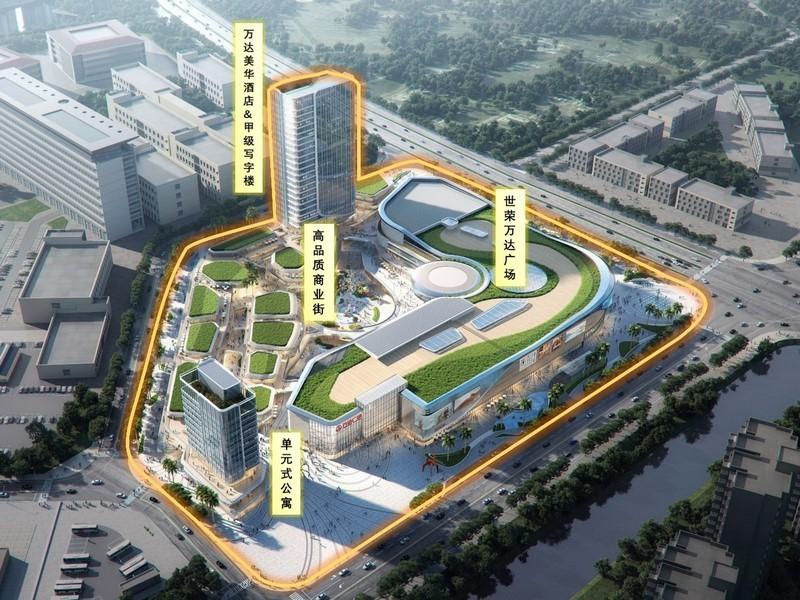 世荣万达广场效果图