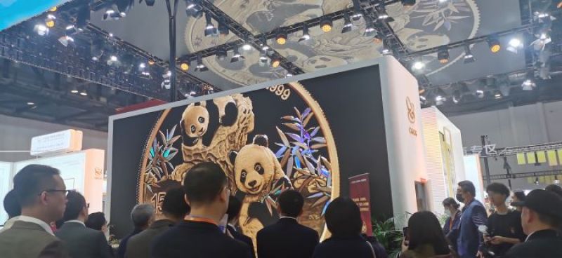 2024北京國際錢幣博覽會現場。 董紅艷/攝