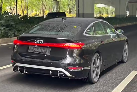 沿用海外版设计 奥迪A6 e-tron实车现身国内