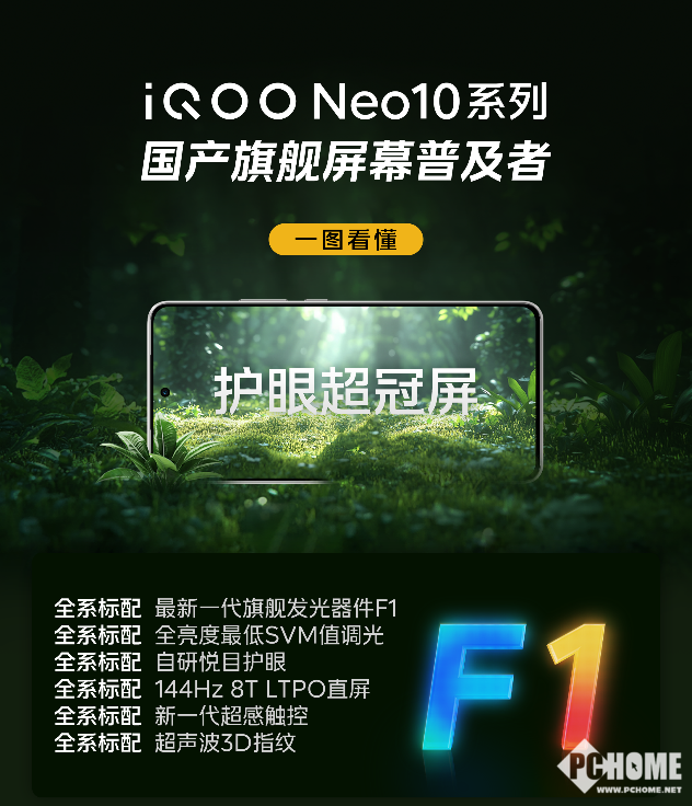 普及国产旗舰屏 iQOO Neo10全系搭载护眼超冠屏-第3张图片-车辆报废_报废车厂_报废汽车回收_北京报废车-「北京报废汽车解体中心」