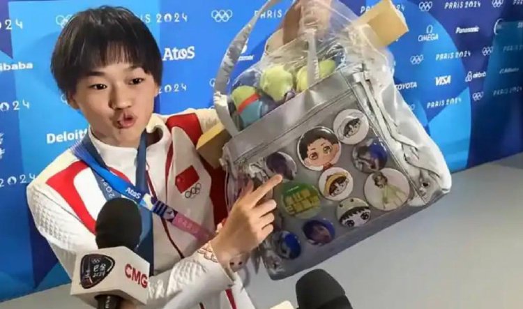 跳水冠军全红婵的痛包图源网络