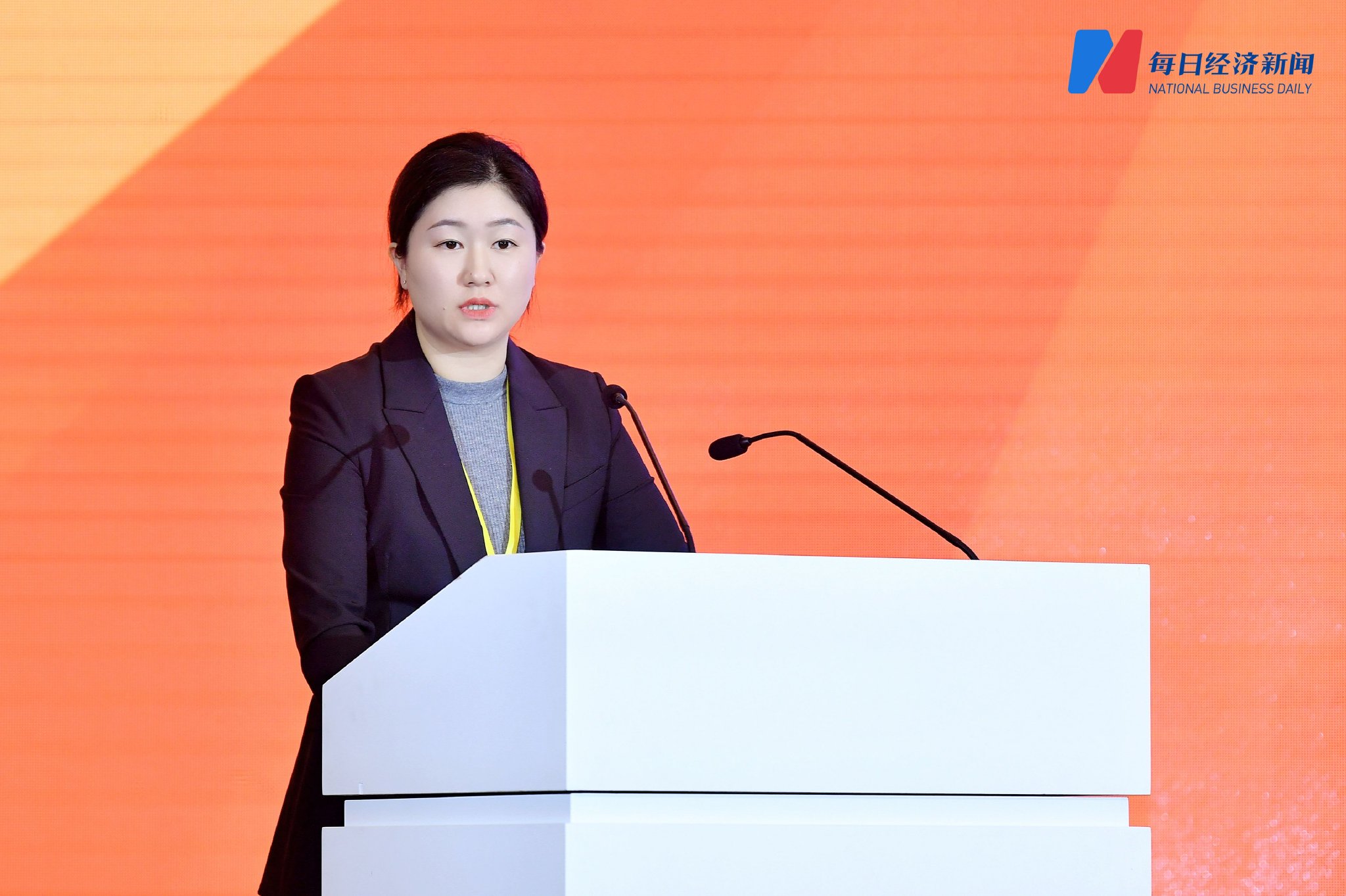 蒋安琪发表主旨演讲 图片来源:主办方