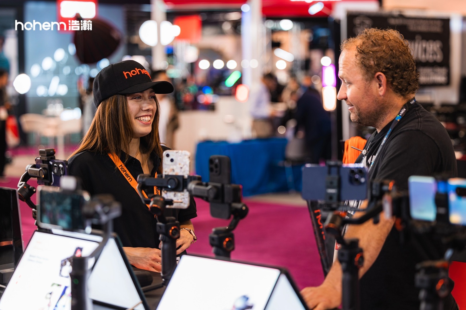 hohem浩瀚在美國拉斯維加斯廣播電視展覽會NAB Show（圖源/官方）