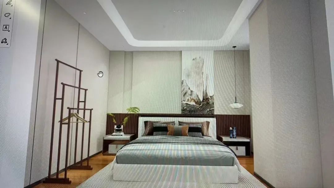 据相关媒体报道,尚德电力还花了40多万装修了董事长办公室,展示了要大干一场的新气象。图为媒体报道中武飞办公室的一部分。
