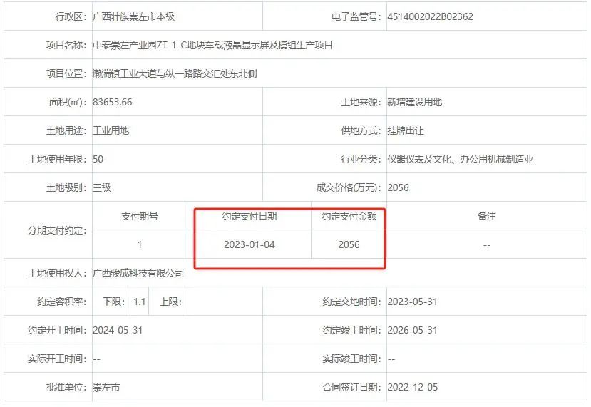 (截图来自广西崇左人民政府网站)