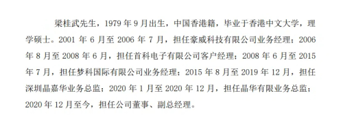 图片来源:晶华微公告