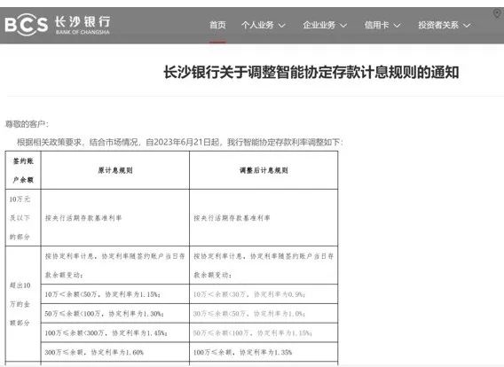 来源:长沙银行网站