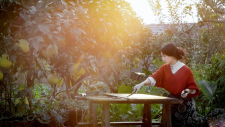 2024年11月12日，李子柒携新作回归，带来全新视角的中国漆器之美。视频截图