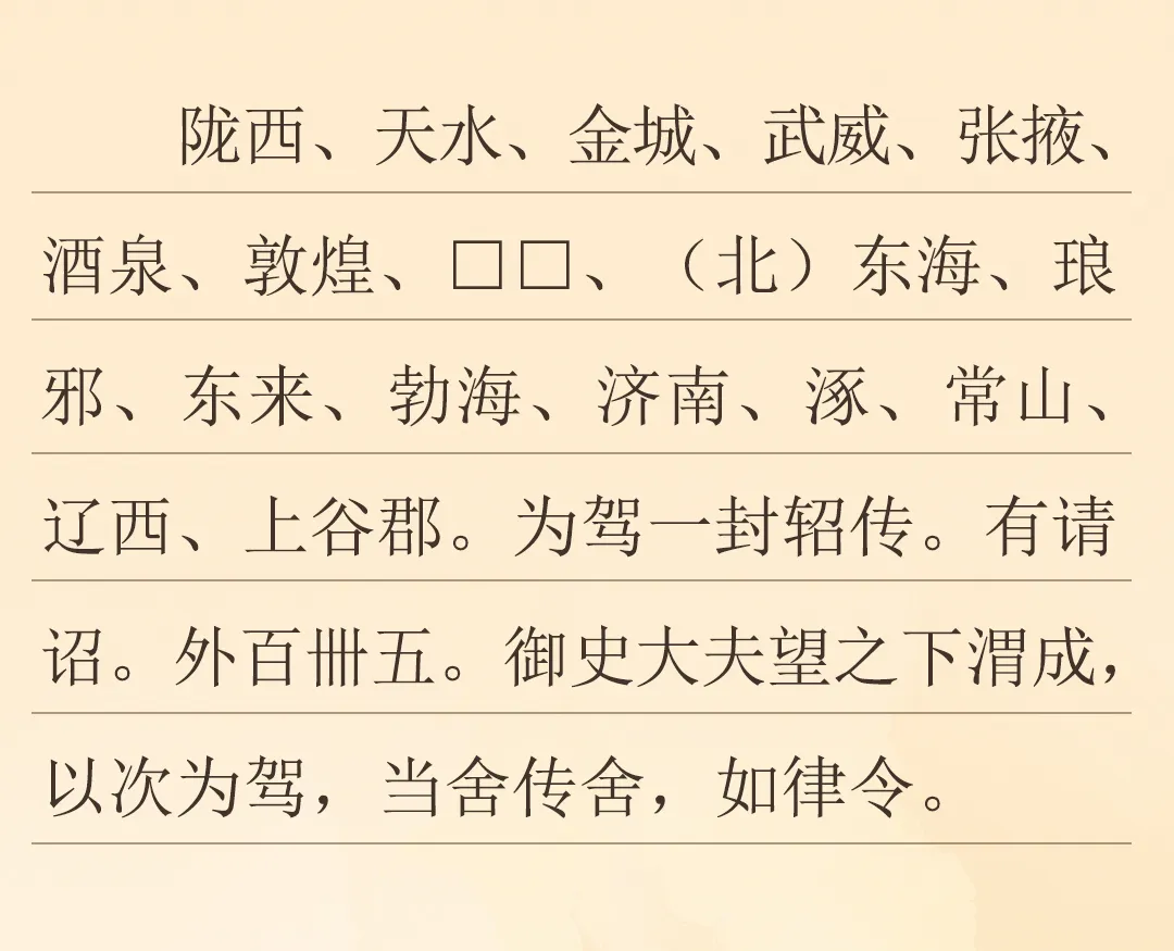 “简”述廉洁 | 一封两千年前的公文凭信