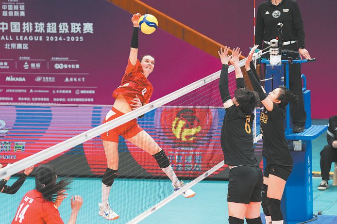北汽女排不敌辽宁队暴露短板