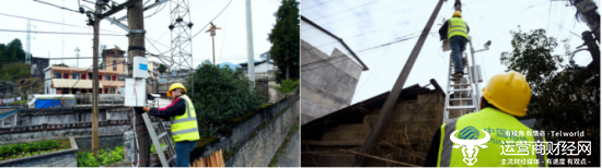 (湖北移动持续推进乡村基础设施建设,通过安装平安乡村摄像头,对村庄道路、果园等地实现无死角监控)