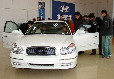 ▲北京现代索纳塔