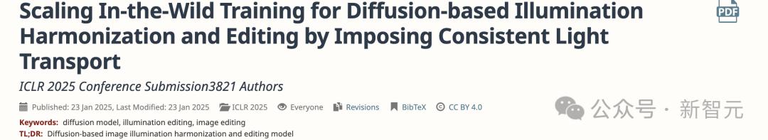 評審鏈接：https://openreview.net/forum?id=u1cQYxRI1H 