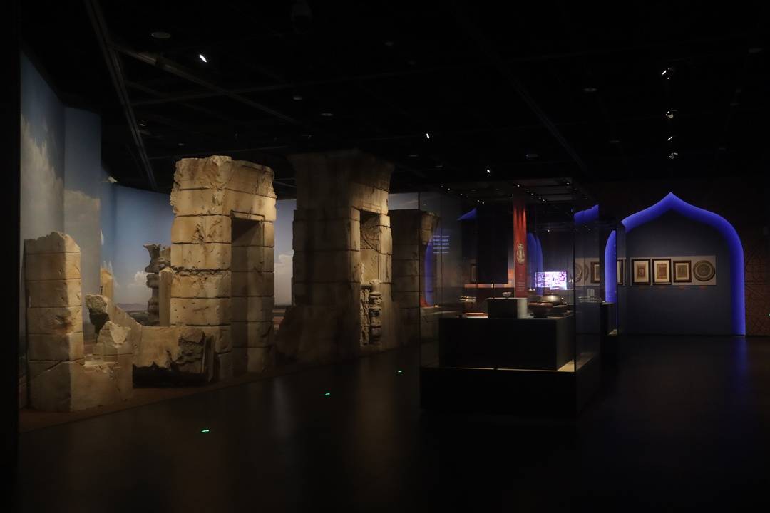 展覽現場 圖據四川大學博物館