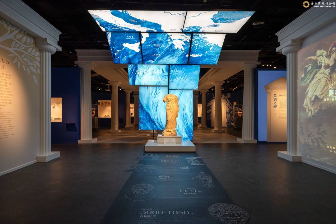 「古希臘：神話·英雄·命運——來自意大利普利亞地區的珍藏」展在成都金沙遺址博物館展開