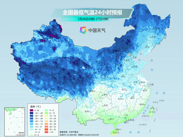 寒潮深入南下,还要继续冷下去?春节还有大范围雨雪?