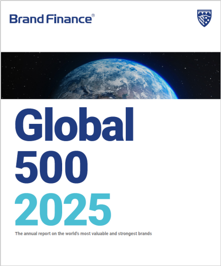 ·图为《Brand Finance2025年全球品牌价值500强》榜单