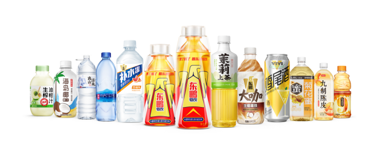 东鹏饮料产品家族