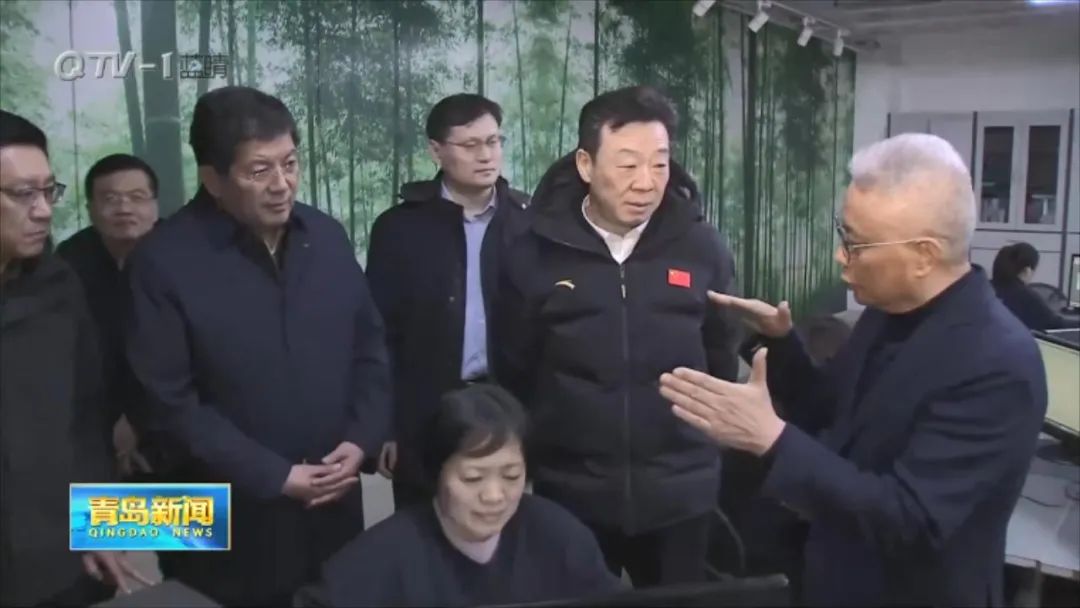 青岛市委副书记、市长任刚一行调研酷特智能