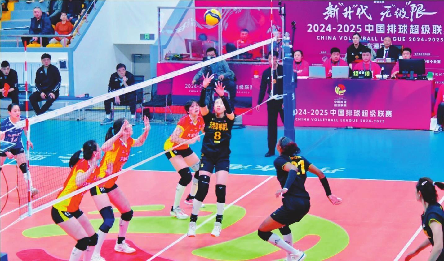 逆境奋起 辽宁女排三连胜