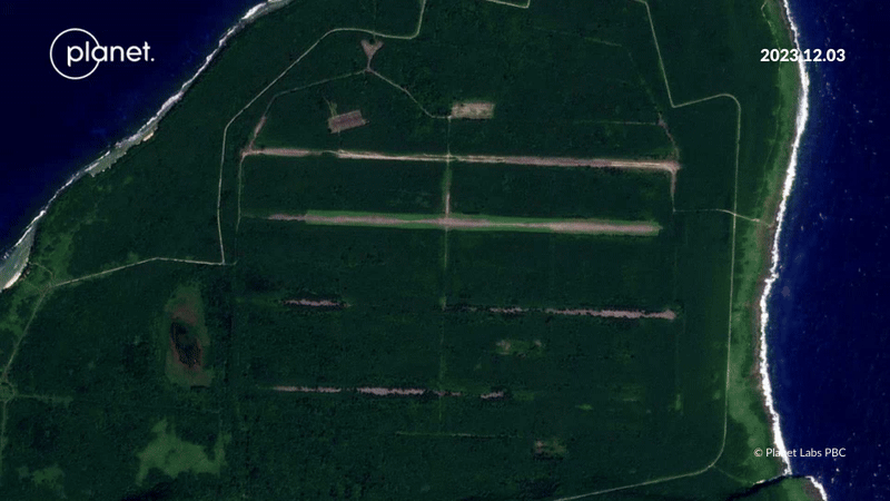 美国重启基地对抗中国，天宁岛二战机场修复初见雏形