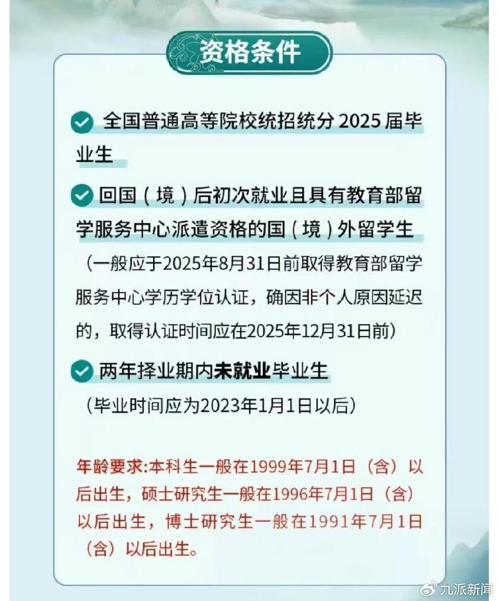 招录公告。图/国家能源集团微信公众号截图