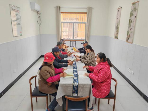 栖霞区龙潭街道马渡村的互助养老睦邻点。通讯员 供图