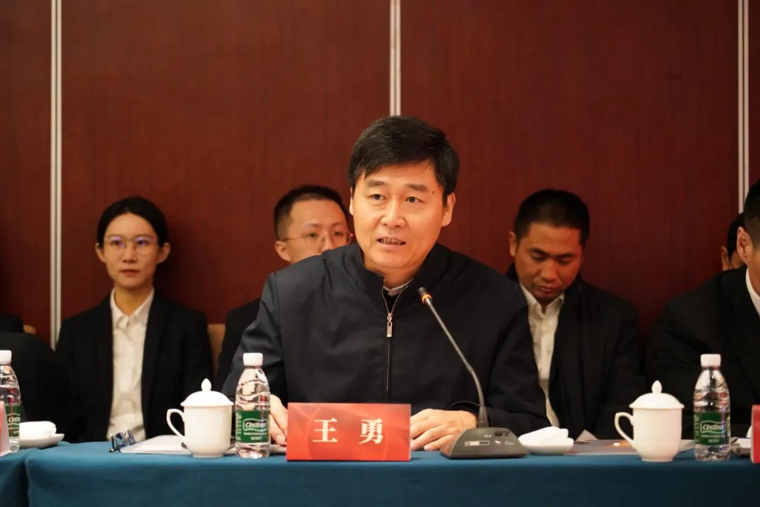 山东农业大学党委常委、副校长王勇致辞