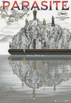 　　电影《寄生虫》海报