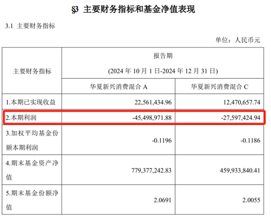 圖源:華夏新興消費混合基金2024年第4季度報告